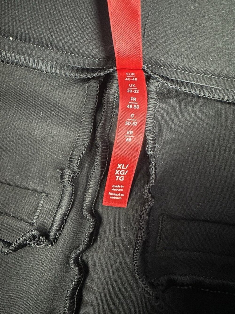 SPANX The Perfect Fit Ponte Kick Flare Pant - 20386R - Black Size XL - Picture 9 of 14